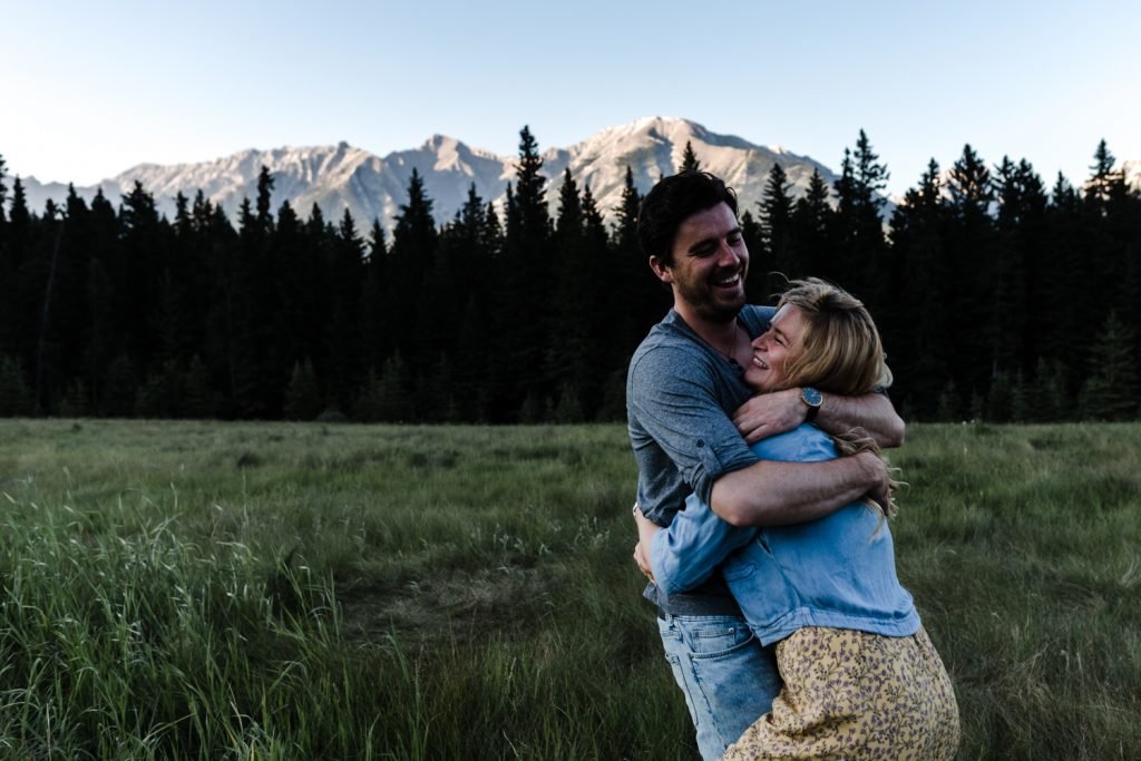 Canmore engagement session