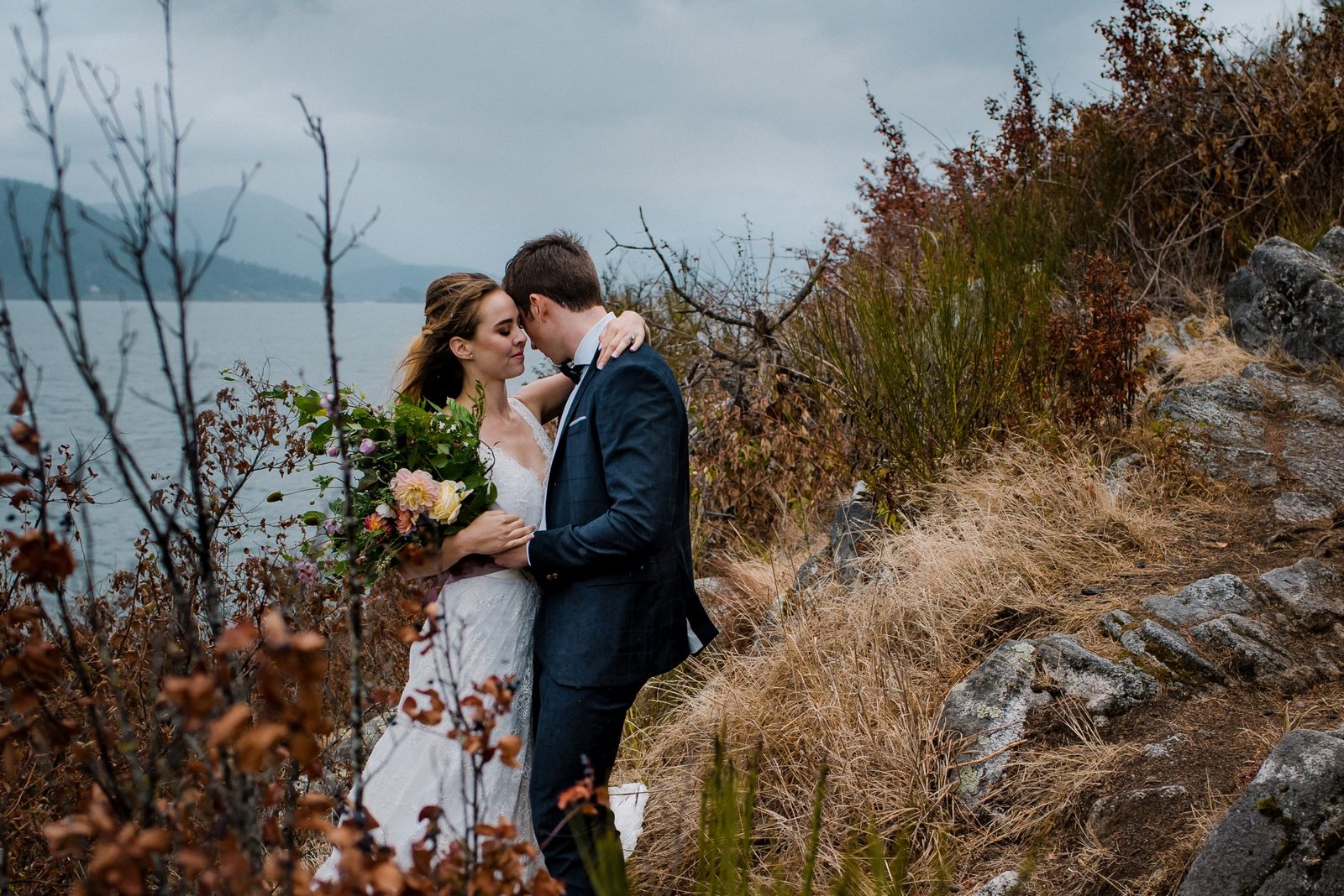Wedding Portraits at Whytecliff Park, Vancouver, BC