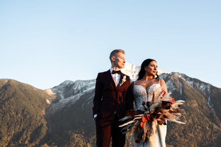 LGBTQ+ Wedding at Fraser River Lodge