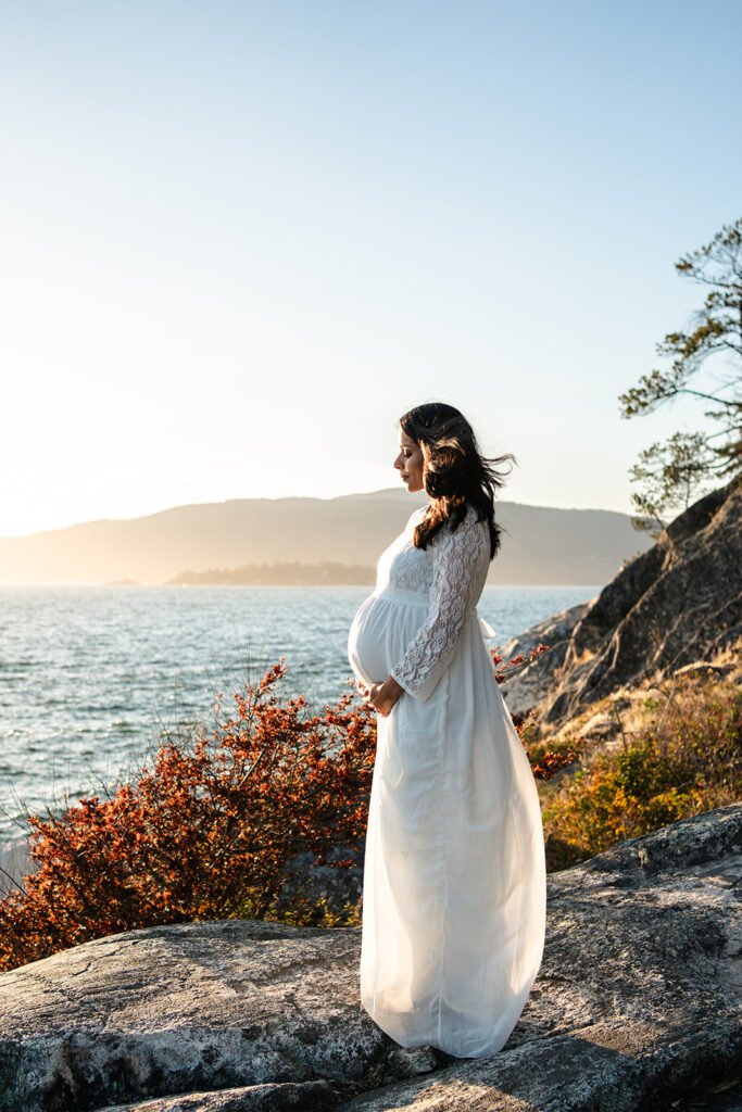 Maternity Photos at Lighthouse Park